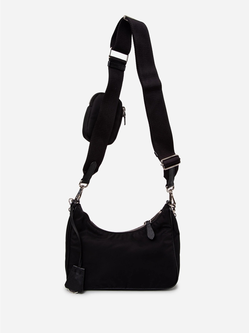 Prada Re-Edition 2005 Re-Nylon Crossbody Bag Black - Picture 2 of 5